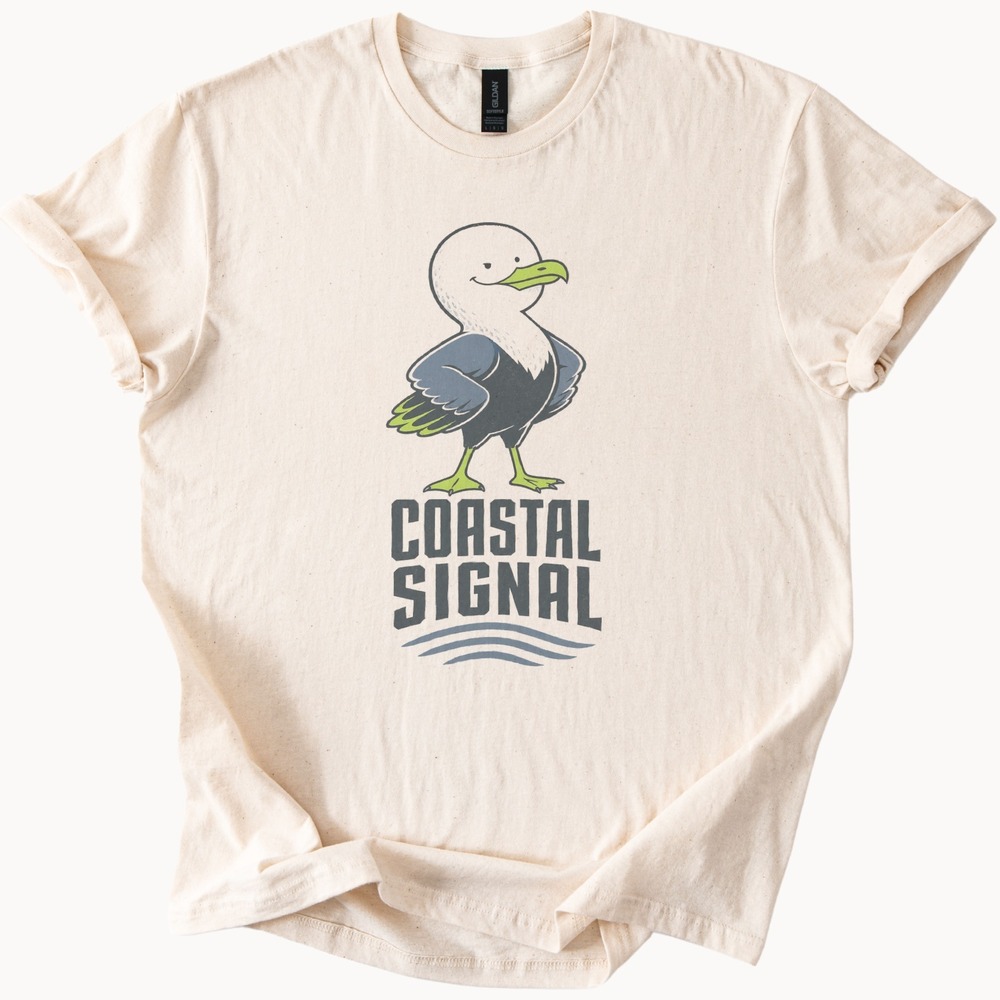 Playful Bird Cartoon Art Shirt